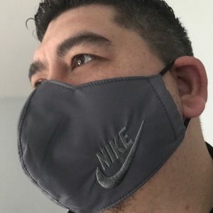 Stitched Nike Grey Masks